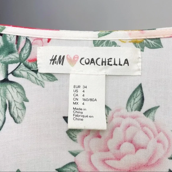 H&M x COACHELLA FRINGE BOHO TOP - Picture 7 of 7